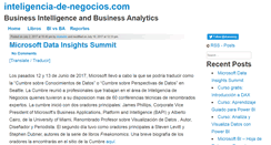 Desktop Screenshot of inteligencia-de-negocios.com